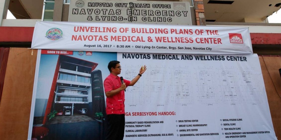 Navotas City Congressman John Rey Tiangco